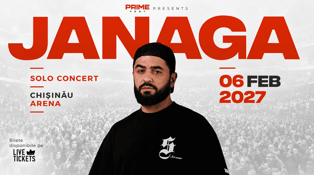 JANAGA — LIVE ÎN CHIȘINĂU